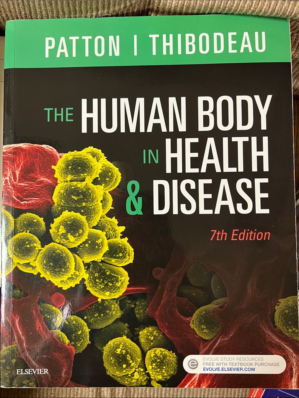 The Human Body in Health and Disease 7th Edition by Patton & Thibodeau